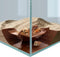 TYZEMKO Hermit Crab Hideout with Climbing Tunnel, 3-in-1 Habitat Burrow for Crabs Under