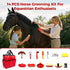 jhpsnpow 14PCS Set Horse Grooming Kit, Professional Brush Supplies for Bathing & Care, Mane Tail Curry Comb, Sweat