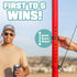 5 GoSports Tower Giant Ring Swing Versus Game for Adults and Family - Hook and Ring Outdoor Yard Game
