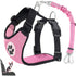 Lukovee Dog Seat Belt for Car, Adjustable Dog Car Harness for Large