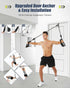 Upgraded Pilates Bar Kit with Resistance Bands for Home Gym, Heavy-Duty Stainless Steel Yoga Stick