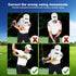 Golf Swing Trainer Aid - Posture Correction Equipment, Golf Spinner Swing Motion Trainer for Beginners