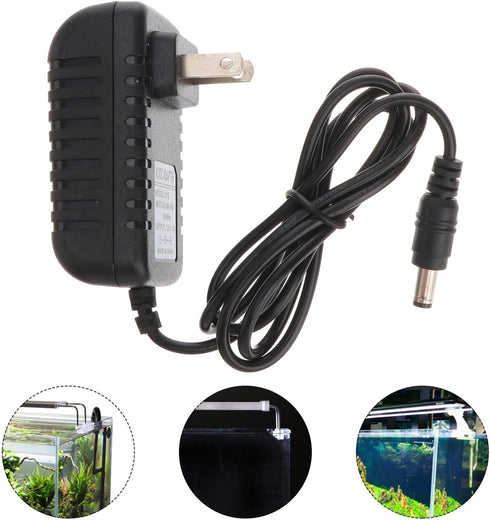 Balacoo LED Power Adapter for Aquarium Light, AC DC Supply for Fish Tank LED Lights