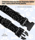Cute Personalized Dog Collar for Small Medium Large Dogs, Adjustable Soft Collars with Quick Release Buckle for Walking