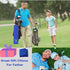 Funny Golf Towel, Best Dad by Par, Embroidered Golf Gifts for Men, Blue Golf Accessories