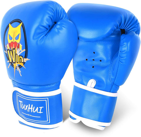 Kids Boxing Gloves for Boys and Girls - Youth Training Gloves for Punching Bag, Kickboxing, Muay Thai, Ages 5-12