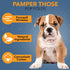 NOVEHA Wrinkle XL Wipes for Dogs | Bulldog, French Bulldog, Pug, English Bulldog - 120 Wipes for Dirt, Wrinkles, Tear