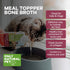 Only Natural Pet Bone Broth Beef Flavor Dog & Cat Meal Topper, 100% Human-Grade, Free-Range, 2-Pack (11.16 oz Each)