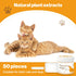 Pet Dental Cleaning Wipes for Dogs & Cats, Disposable Finger Toothbrush, Gently Removes Plaque & Tartar, Freshens Breath, Oral Care for Pets, 50 Count