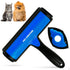 Pet-Pristine Pet Hair Remover Roller and Mini Detailer Combo Pack - Reusable Hair Removal for Couches, Beds, Carpets