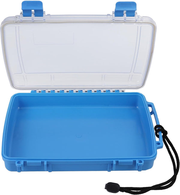 Waterproof Dry Box, Watertight Storage Box for Kayak & Boat, Floating Carrying Dry Tackle Box with Rope