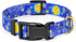 Adjustable Dog Collar for Medium Dogs, Cute Nylon Puppy Collar for Boys and Girls, Van Gogh Starry Night with Quick