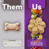 Fruitables Baked Dog Treats – Healthy Low Calorie Pumpkin and Blueberry, 12 Ounces