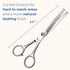 Pet Grooming Scissors Set with Round Tips for Dogs & Cats, Professional Shears for Safe Fur Trimming (Set of 2)