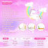 4 Nattork Girls Roller Skates for Kids, Size Adjustable Rainbow Quad Skates with All Light Up Wheels - Best Birthday