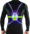 LED Reflective Running Vest Lights, USB Rechargeable Safety Night Lights for Men/Women, Three Light Modes with 7 Colors