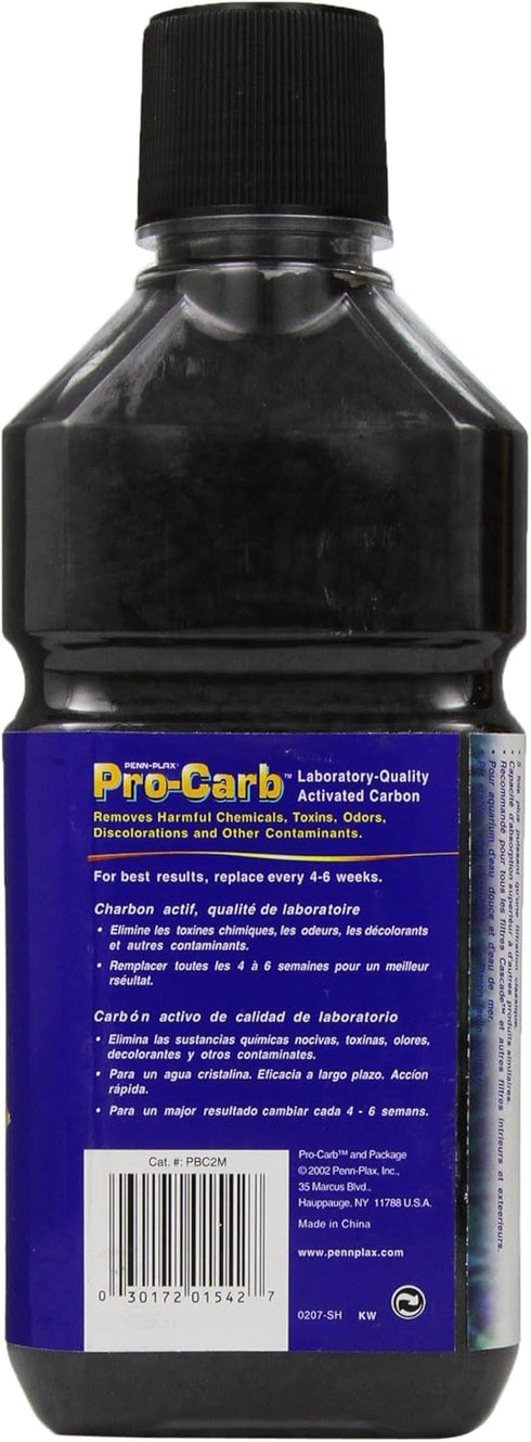 Penn-Plax Pro-Carb 28-Ounce for Crystal Clear, Healthy Aquarium Water in Black/Gray