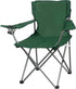 Generic Portable Quad-Folding Outdoor Camp Chair with Cup Holder, Army Green