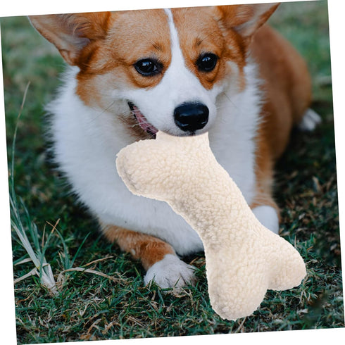 BESPORTBLE Wool Velvet Dog Toy Dog Funny Toy Dog Bite Toy Teether for Dogs Puppy Teething Chew Toys Dog Food Toy Dog