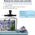 101.7 feet Black Aquarium Airline Tubing, 12 Air Stones, 12 Check Valves, 12 Suction Cups, 6 Hose Connectors