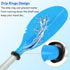 Kayak Paddles Adjustable 88in 4 Piece Oars for Adults with Paddle Leash, Canoe Water Sports