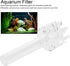 GLOGLOW Aquarium Surface Skimmer, Portable Fish Oil Skimmer Tube Set for Aquarium Fish Aquatic Plant