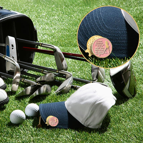 I Never Dreamed I'd Grow Up to Be A Super Sexy Golfing Lady - Funny Golf Ball Marker Gift for Women