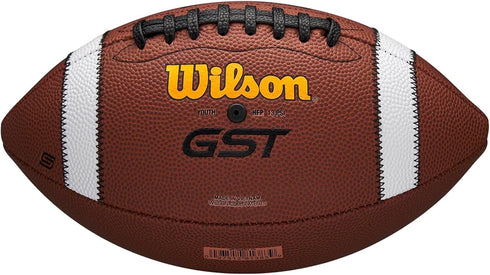 WILSON GST SpeedSkin Official Size Football - Brown