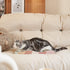 Cat Scratching Board, Cardboard Cat Scratchers for Indoor Cats, Reversible Large Wide with Catnip (2pcs)