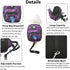 FLAdorepet Dog Backpack Harness with Leash, Adjustable Travel Hiking Walking Harness Backpack for Small Medium Dogs (L: