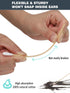 6 Inch (400 Count) Extra Long Cotton Swabs - Large Round Bamboo Cotton Buds for Dog Ear Cleaning, Deep Detail