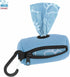 15 Best Pet Supplies Dog Poop Bag Holder Leash Attachment with Bags, Baby Blue, Reusable Mesh Dispenser Pouch