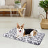 VANKEAN Reversible Dog Crate Pad Bed Mat - Soft Pet Sleeping Mat for Small to XX-Large Dogs, Machine Washable, Grey