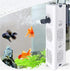 Ultra Quiet 4-in-1 Internal Aquarium Filter, 500-1800L/H Submersible Water Pump for Betta, Turtle, and Pond Fish (30W
