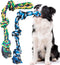 Dog Rope Toys for Medium Large Breed - 100% Indestructible Cotton Chew Toys for Aggressive Chewers