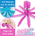 Alphatool Squeaky Dog Toys - 3pcs Soft Plush Chew Crinkle Puppy Toys for Teething Small Medium Pets Dogs