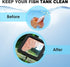 Automatic Fish Feeding Ring, Durable Aquarium Accessory, Prevents Uneaten Food, Easy to Install for Busy Owners