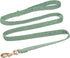 Corduroy Dog Leash, 5 Ft Length for Small Medium Large Dogs (Grass Green, Medium)
