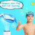 Vvinca Kids Swim Goggles for Ages 3-12, 2024 Upgraded Design with Ear & Nose Plug, Wide View