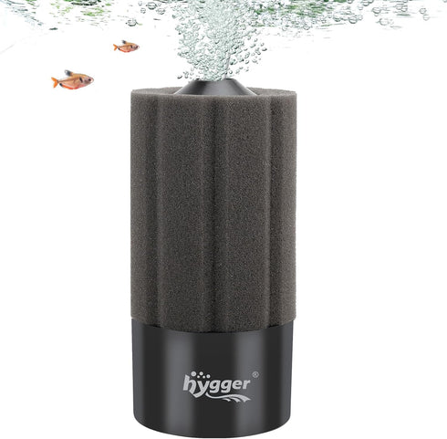 hygger Aquarium Sponge Filter, 20-55 Gallon Fish Tank Filter for Breeding Fry and Shrimp
