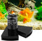 Aquarium Water Outlet, Acrylic Fish Tank Double Duckbill Nozzle, Rotating Flowing Pipe