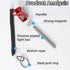 Gym Pin, Universal Aluminum Alloy Weight Stack Pin with Pull Rope for Fitness Equipment