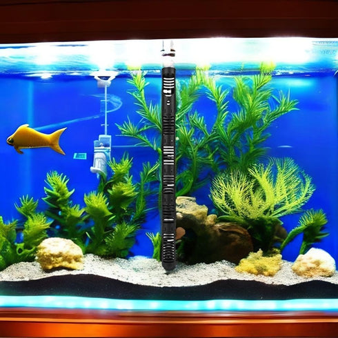 Fish Heater Guard Protector, Detachable Sleeve for Aquarium Heater with Suction Cups (#4)