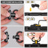 QD Sling 2 Point Quick Adjust Gun Sling with HK Hook, Soft Shoulder Pad for Hunting