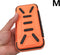 Waterproof Fishing Lure Box, Spoon Hooks Baits Storage Tackle Box for Casting, Fly Fishing, Orange-Medium