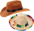Hemobllo Dog Hat, Adjustable Straw Western Costume Hat for Dogs and Cats, Funny Pet Party Headwear (2PCS)