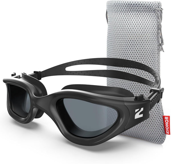 ZIONOR Swim Goggles, G1 SE Swimming Goggles, Anti-fog for Adult Men Women