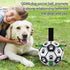 Dog Soccer Balls Toy with Bell Inside, Outdoor Interactive Tug of War Toy for Small and Medium Dogs