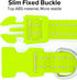 Light Up Dog Collar for Small Dogs - Vizpet XS Adjustable Nylon USB Rechargeable Safety Collar for Cats Dogs (Green)
