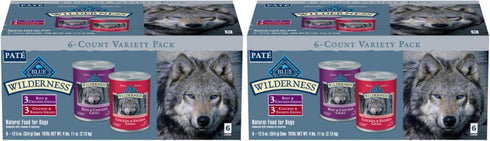 Blue Buffalo Wilderness High Protein Beef and Chicken & Salmon and Chicken